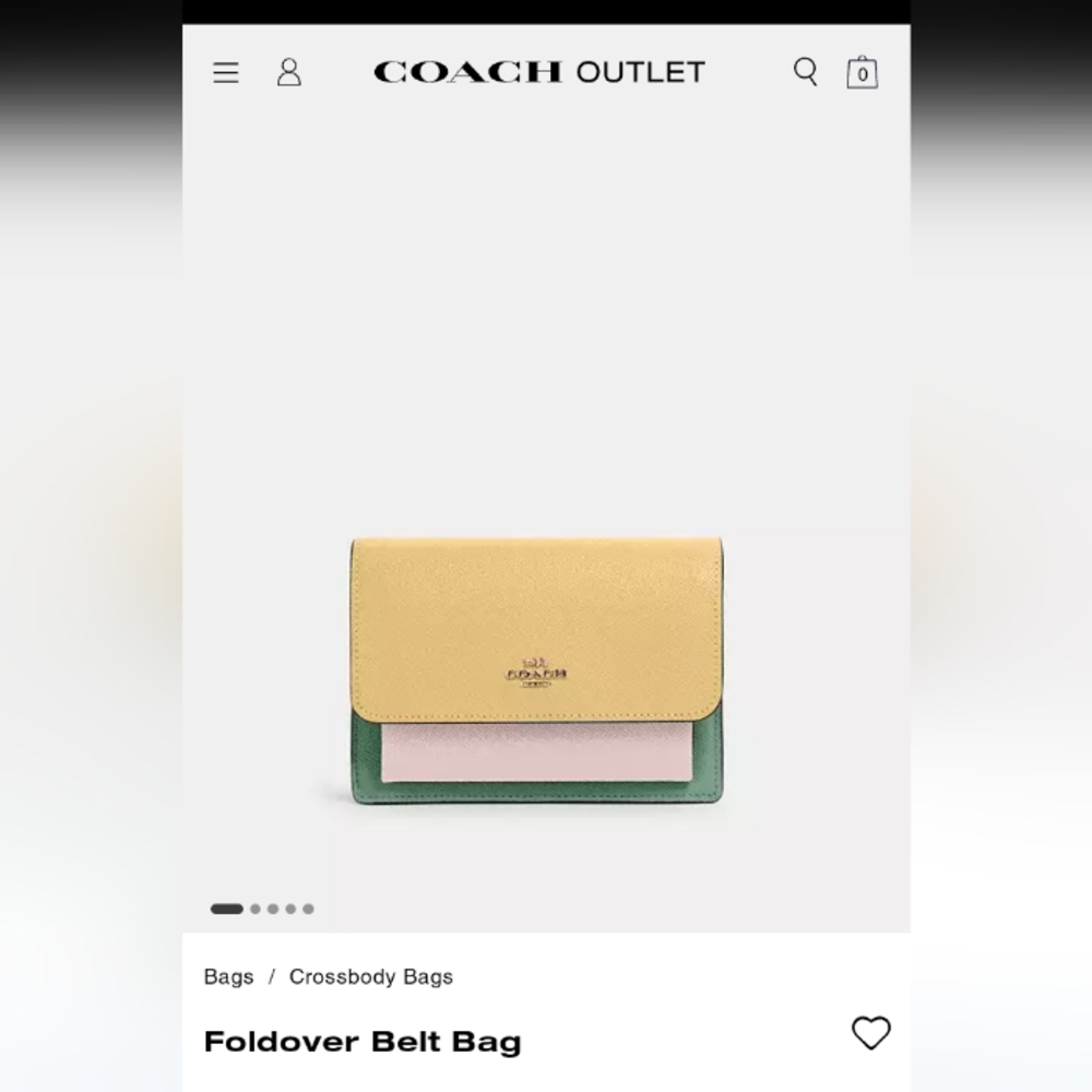 Coach Belt Bag